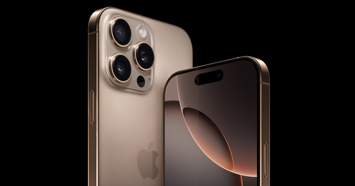 iPhone 16 Pro 官方产品外观