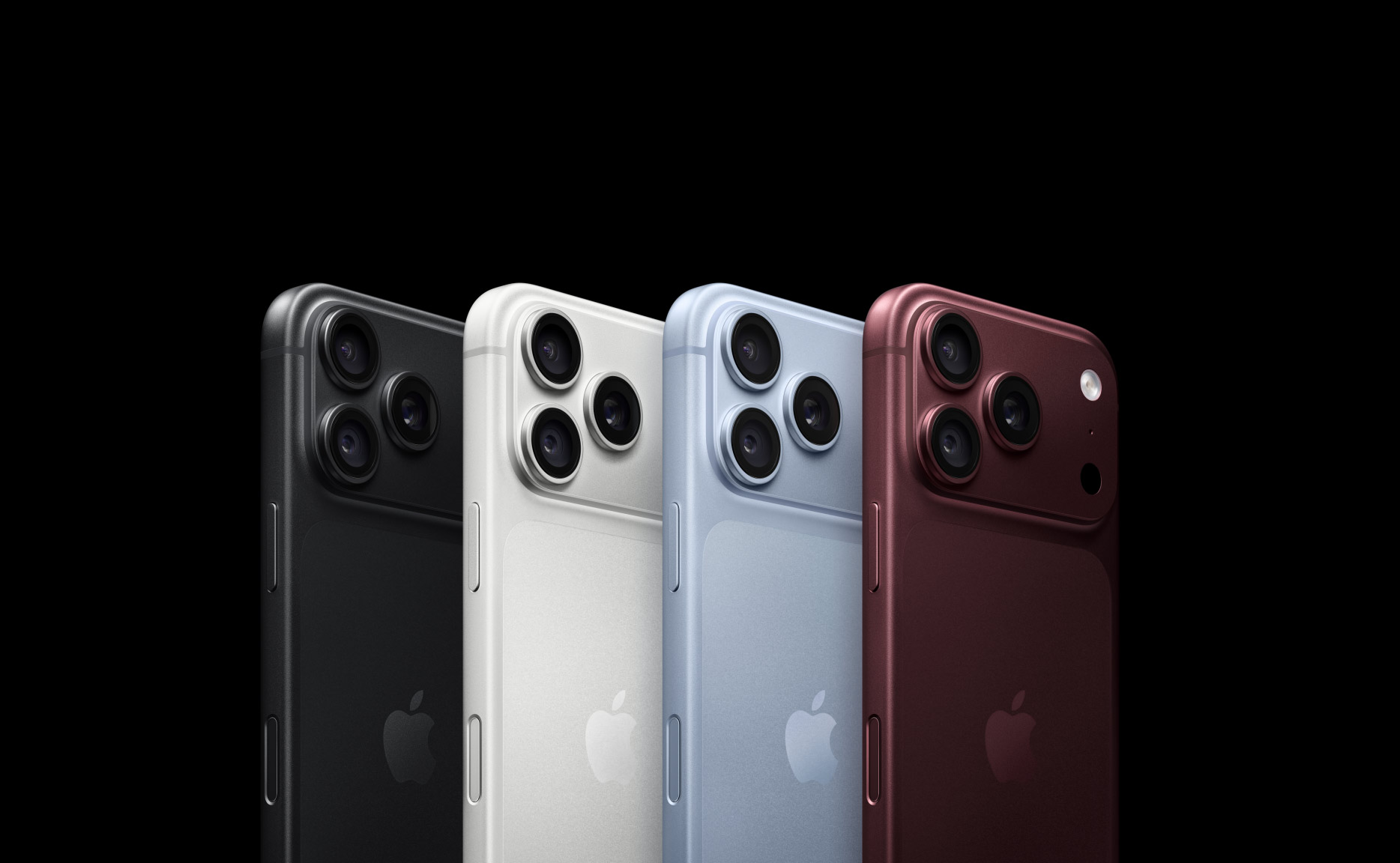 iPhone 18 Pro Apple 中国官网四色产品主视觉