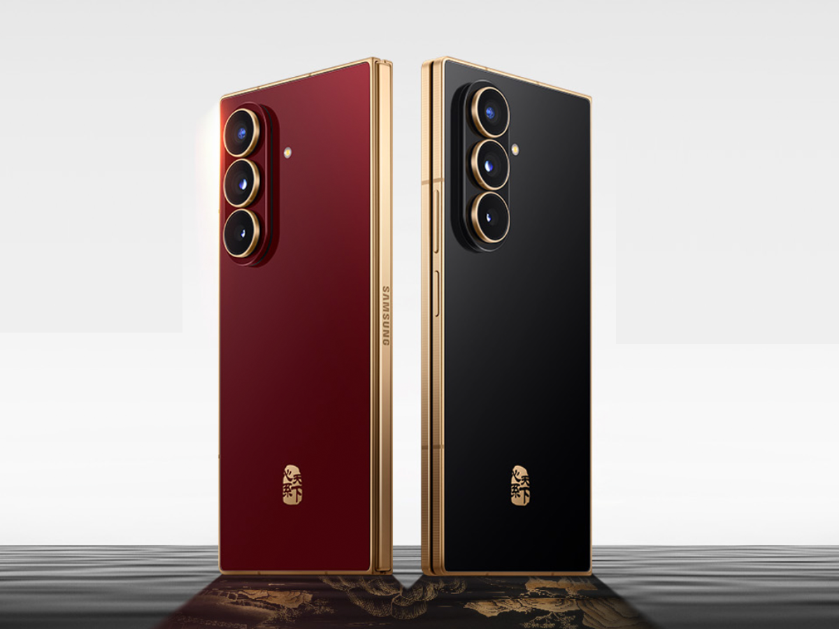 丹曦红与玄曜黑 Samsung W26 完整外观